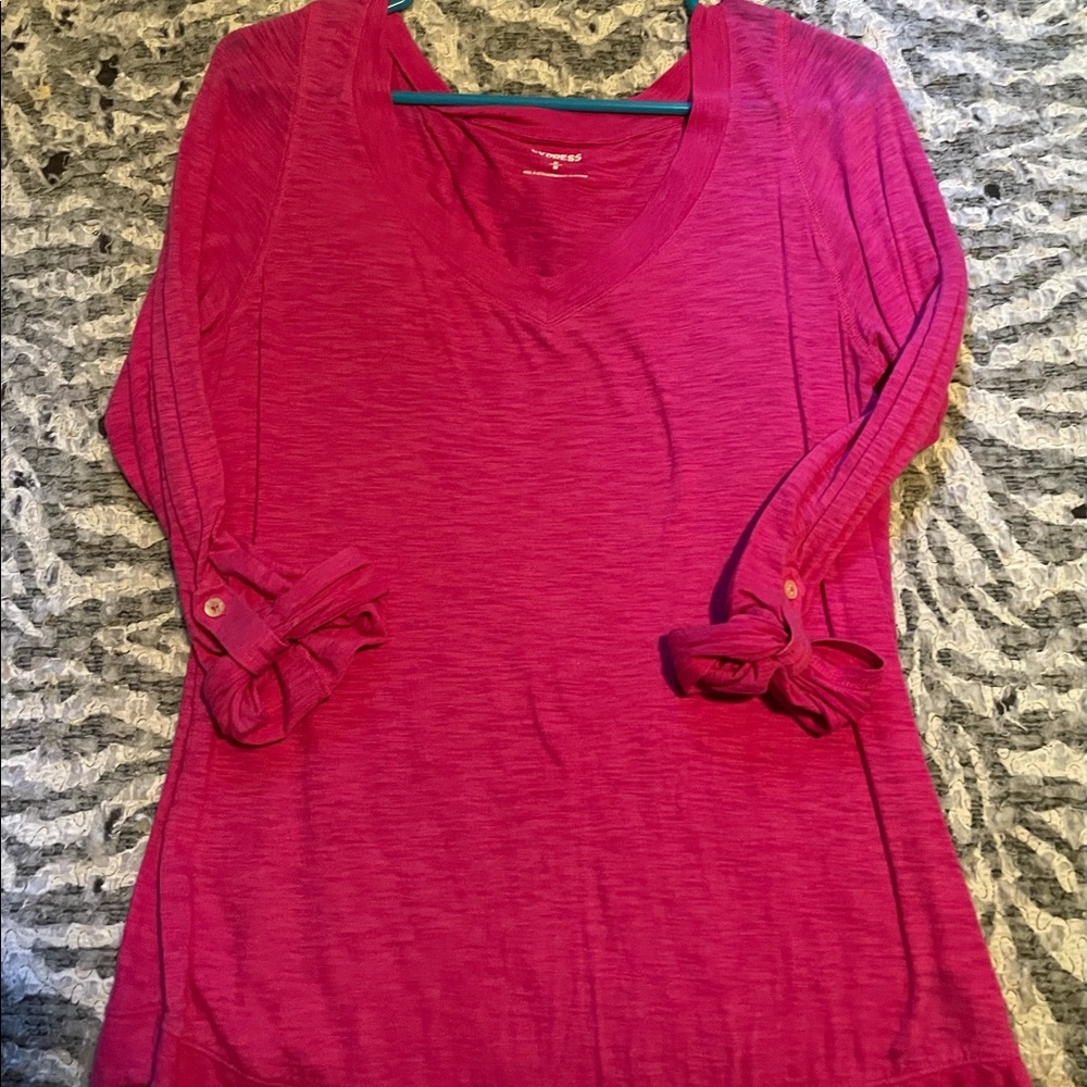 Express pink size small